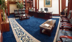 موکت تشریفاتی اتاق کار